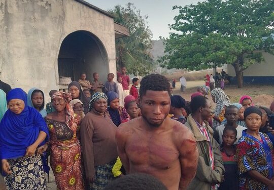 Angry Residents Beat Suspected Thief To Bloody Pulp In Kogi Community