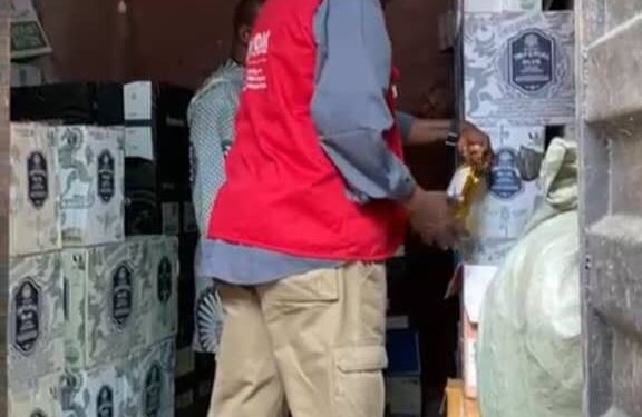 NAFDAC Uncovers Illegal Alcoholic Drinks Production Site At Lagos Island