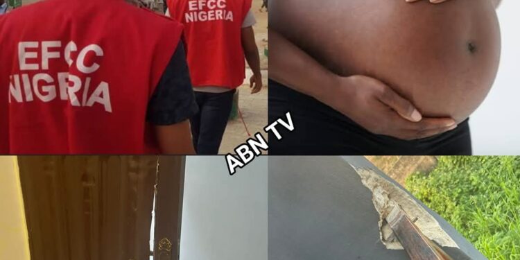Abia Pregnant Woman Hospitalized As EFCC Storms Wrong House In Midnight Raid (Video)