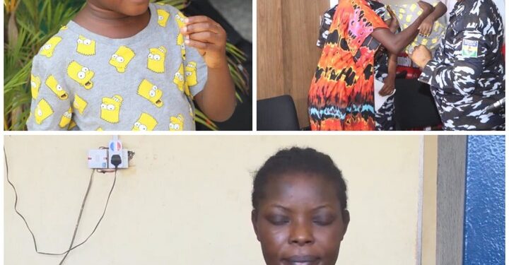 Police Arrest Woman For Kidnapping A 4-Year-Old Boy From A School In Rivers (Video)