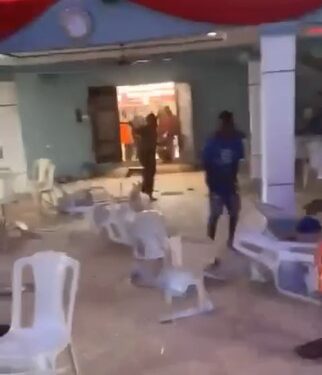Youths Invade & Destroy Church Property As Pastor Sleeps With Married Woman (Video)