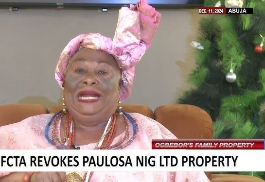 Col. Ogbebor’s Widow Accuses Wike Of Land Grabbing, Says Enough Is Enough (Video)