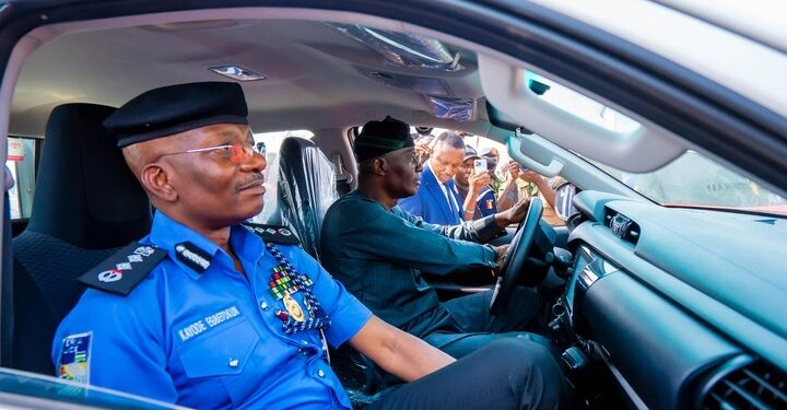 Security: Sanwo-Olu Hands Over 250 Brand New Patrol Vehicles To Police
