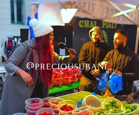 Lady Showcases Oshodi Market In The UK (Photos, Video)
