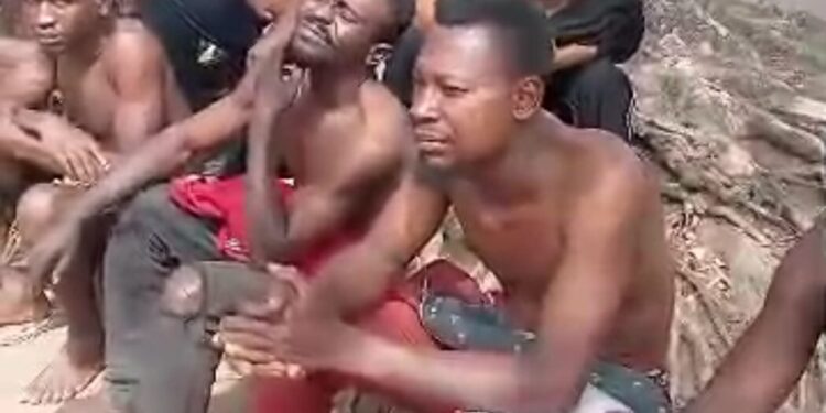 9 Men Arrested In Electricity Vandalism Crackdown In Abia Community (Video)