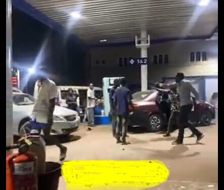Filling Station Argument Escalates As Man Pulls Out AK-47 To Shoot Another (Video)