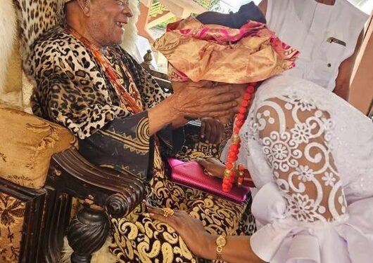Bianca Ojukwu Bags Chieftaincy Title From Longest Serving Monarch