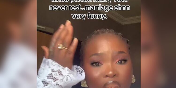 Woman Complains Of Too Much ‘Knacking’ By Her Husband Since She Married (Video)
