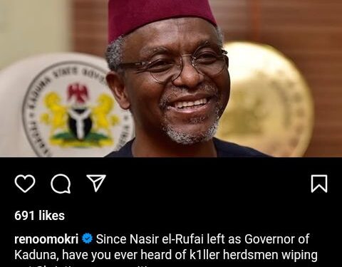 Reno Omokri Fires Back At El-Rufai For Mocking Him
