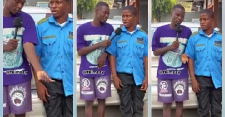 Yahoo Boy Goes Broke, Shares His Regrets As He Turns Security Man Earning ₦40k