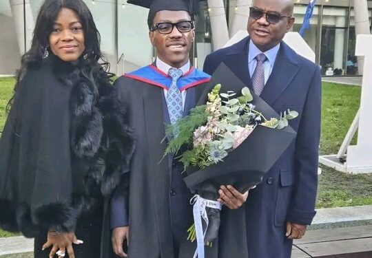 Wike’s Son Graduates With Master Of Laws From Queen Mary University Of London (Photos)