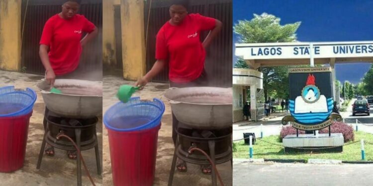 Graduate Regrets 5 Years At LASU, Ends Up Selling Zobo (Photo)