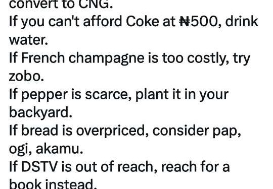 If Bread Is Expensive, Try Pap. Stop Complaining – Reno Omokri Tells Nigerians