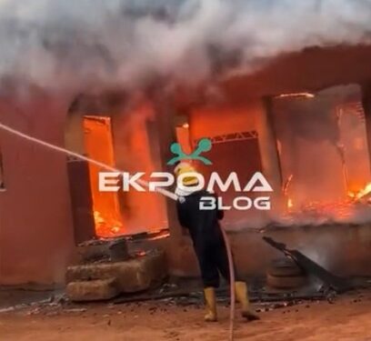 Tenant Sets House On Fire (Video)