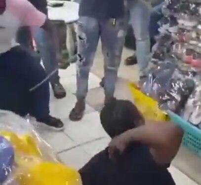 Owner Of Don Maserati Classic Boutique On Lagos Island Flogs Female Staff (Video)