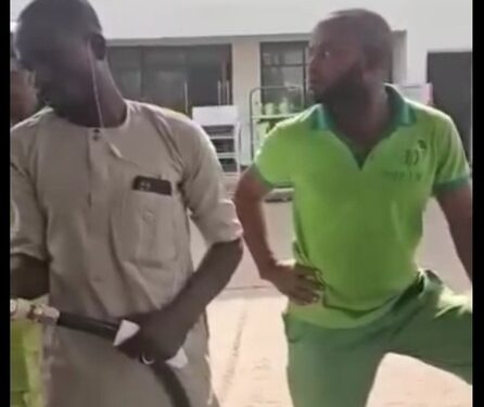 Man Confronts Fuel Pump Attendant Over Pumping Air Instead Of Fuel