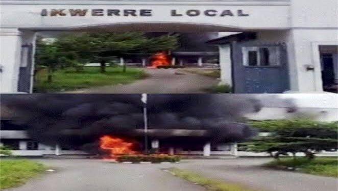 Pro-Wike Supporters Warn Police Against Reopening Ikwerre LGA Secretariat (Video)