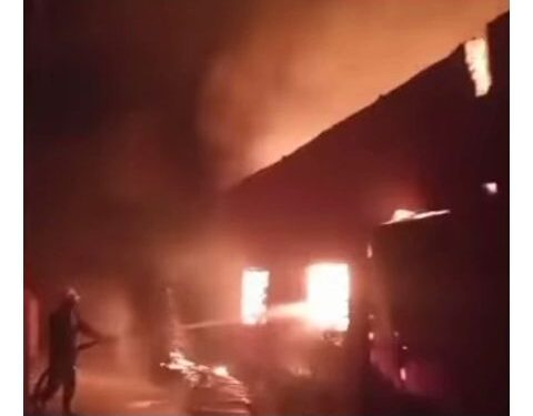 Shops Burnt As Midnight Fire Guts Anambra Market