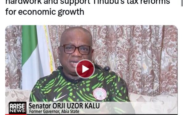 Tax Reforms: “Nigerians Are Over-Pampered, Don’t Want To Put In Work.” – Uzor Kalu