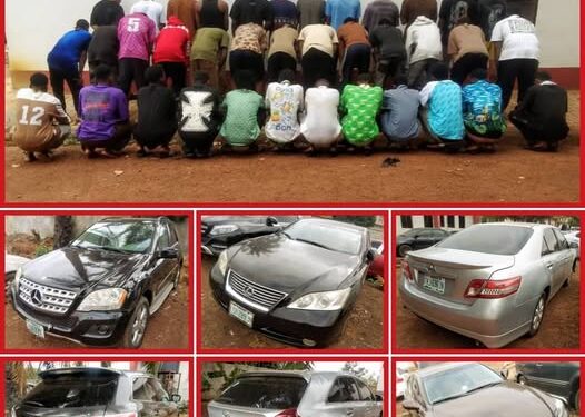 EFCC Arrests 37 Suspected Internet Fraudsters In Anambra