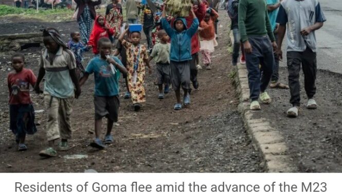 Rebels Say They Have Taken Key DR Congo City As Thousands Flee