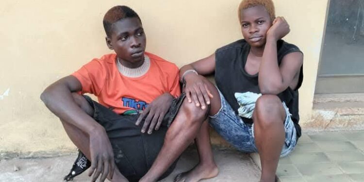 Mother Of Two & 20-Year-Old Man Arrested For Armed Robbery In Anambra (Photos)