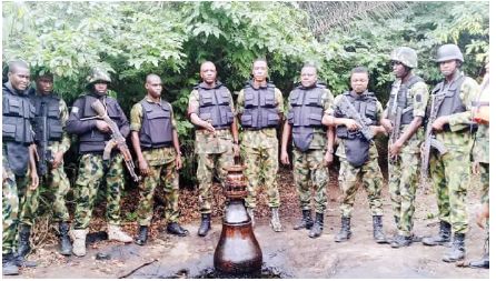 Navy Uncovers Abandoned Ogun Oil Well