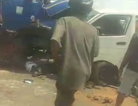 Many Feared Dead As Anambra Anti-Tout Squad Vehicle Collides With Tipper