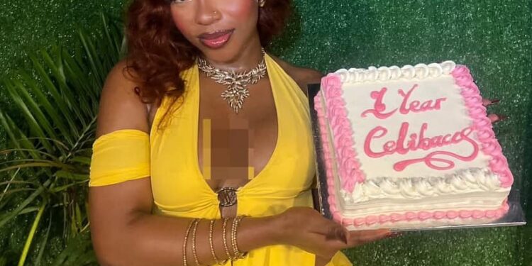 Pretty Nigerian Lady Celebrates One Year Of Celibacy (Photos)