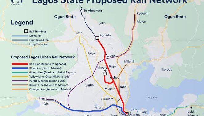 LAMATA Engages Councils On 57km Purple Line Rail Project