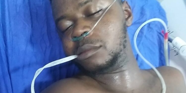 Jilted Man Drinks Sniper In Lagos Hotel After Being Dumped By Lover (Photo)