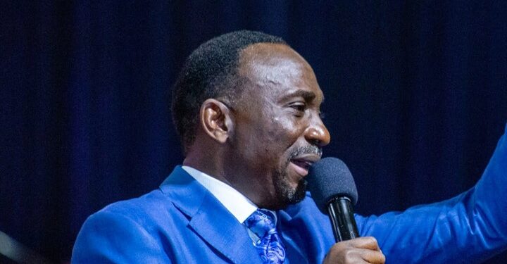 Mad Man Restored To Sanity At Paul Enenche’s Crusade In Federal Poly, Idah