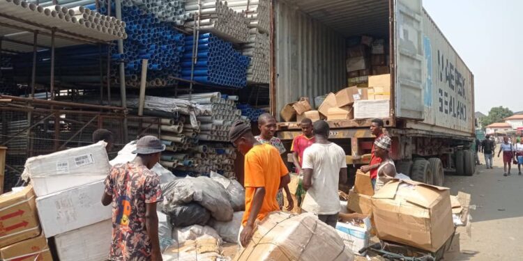 NAFDAC Impounds 10 Trucks Of Fake Drugs In Anambra Market (Photos)