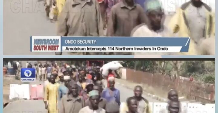 Amotekun Arrests 114 Northern Invaders In Ondo, Sends Them Back To North (Video)