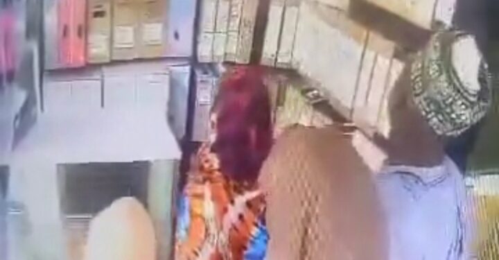 Man Raises Alarm As Hijab-Clad Women Allegedly Steal Laptops From Abuja Store (Video)