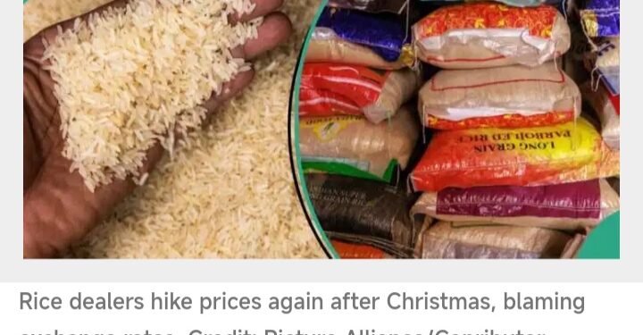 Price Of Rice On The Increase Again, Retailers Fear Scarcity