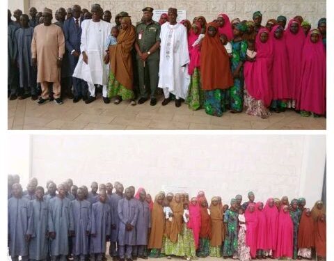 NSA Hands Over 59 Rescued Kidnap Victims To Kaduna Government (Photos)