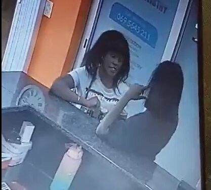 Two Ladies Caught Stealing A Dentist’s Phone At Hospital (Photos)