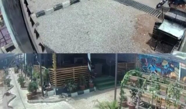 The Moment A Thief Stole A Delivery Bike In Ilorin (Photos, Video)
