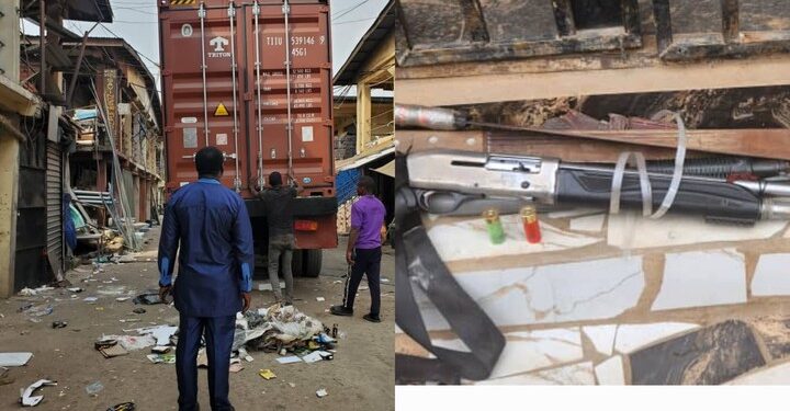 NAFDAC Evacuates 50 Truckloads Of Fake Drugs From Onitsha Market, Recovers Rifle