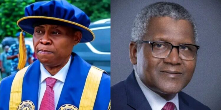 Davido’s Dad, Adedeji Adeleke Calls Dangote A ‘Small Boy’ In Viral Video