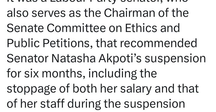 LP Senator Recommended Akpoti’s Suspension But Obidients Are Insulting APC – Ahmad