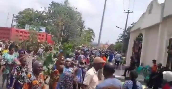 Protest Rocks Akure As Residents Demand Justice For Killed Farmers (Video)