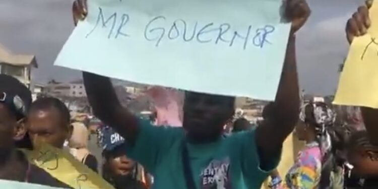 Akure Youths Protest ‘End Bad Governance’ (Video)