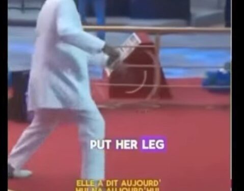 U.S. Woman Became Pregnant After Colliding With My Leg – Bishop Oyedepo (Video)