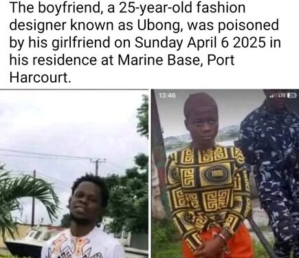 Lady Poisons Boyfriend For Cheating, Hides Body For 3 Days In Port Harcourt (Photos)