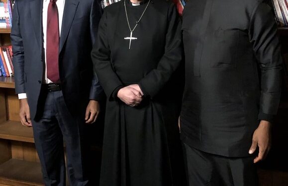 Peter Obi & Datti Visit The Archbishop Of Canterbury After Chatham House Event