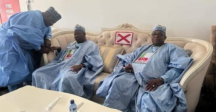 Tinubu Arrives Dutse, Jigawa For APC Presidential Campaign