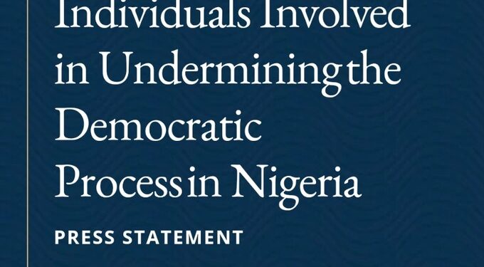 2023: US To Impose Visa Restrictions On Nigerians Undermining Democracy