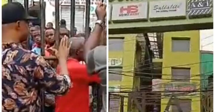 Non PVC Holders Blocked From Entering EDAN, Alaba Market